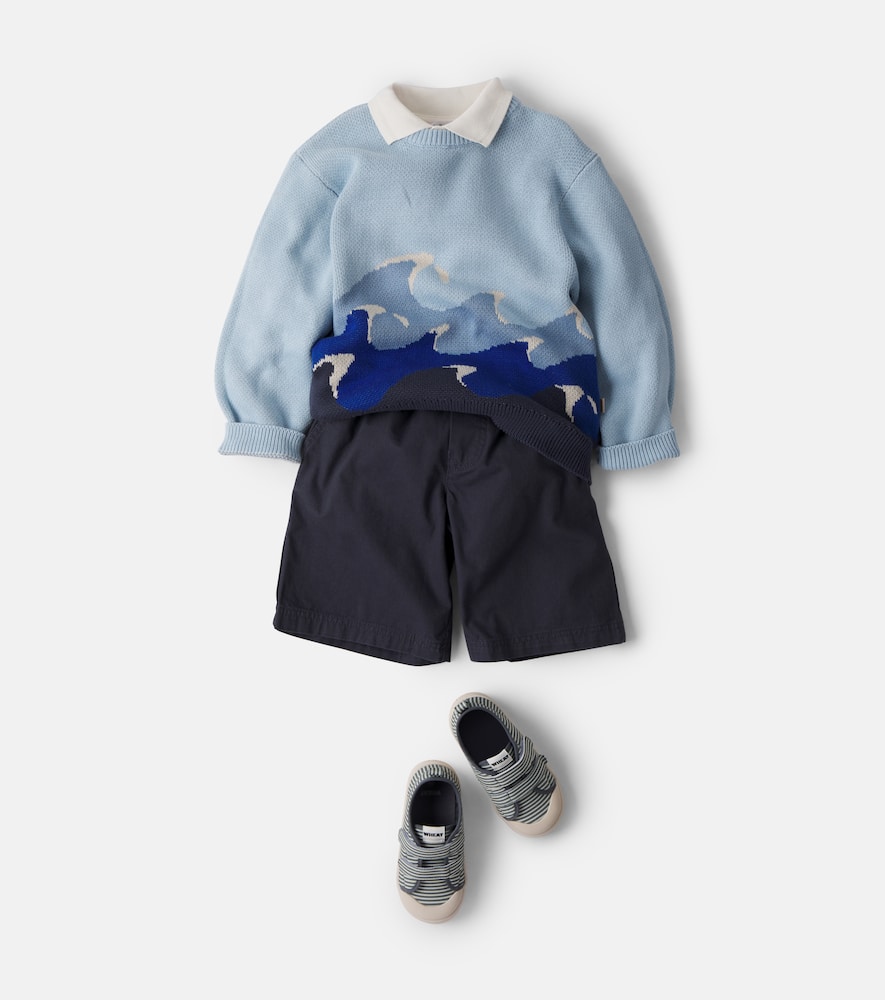Bendix cotton canvas shorts
