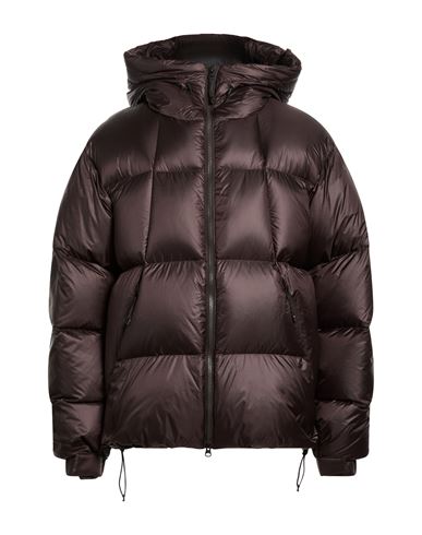 Man Puffer Dark brown Size 1 Nylon