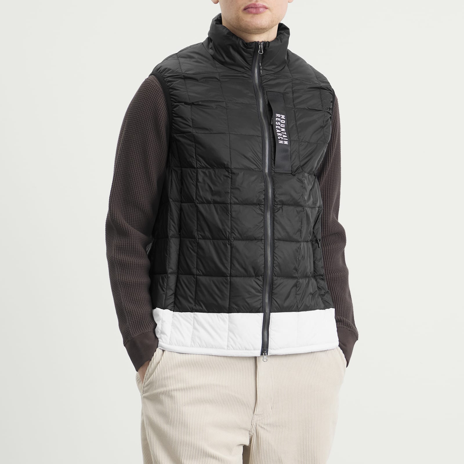 Men's x Mountain Research Down Zip Vest Black