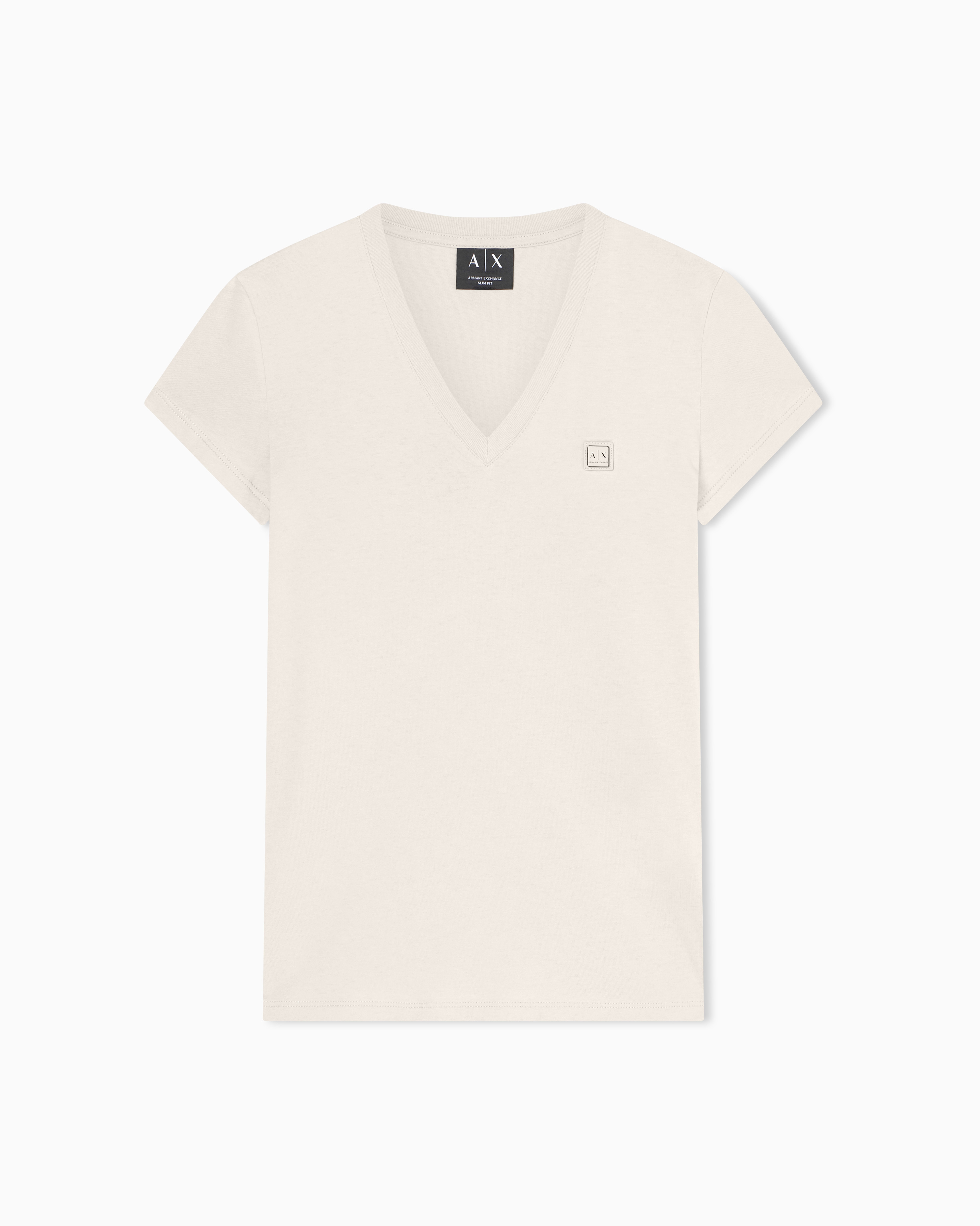 Slim Fit T-Shirt in Cotton Jersey