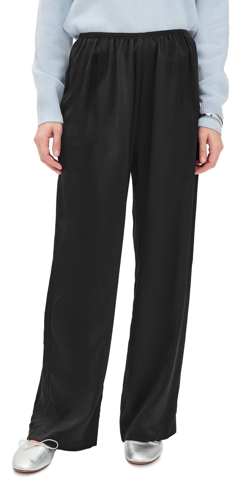 The Silk Simple Pants Jet