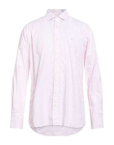 Man Shirt Light pink Size L Cotton