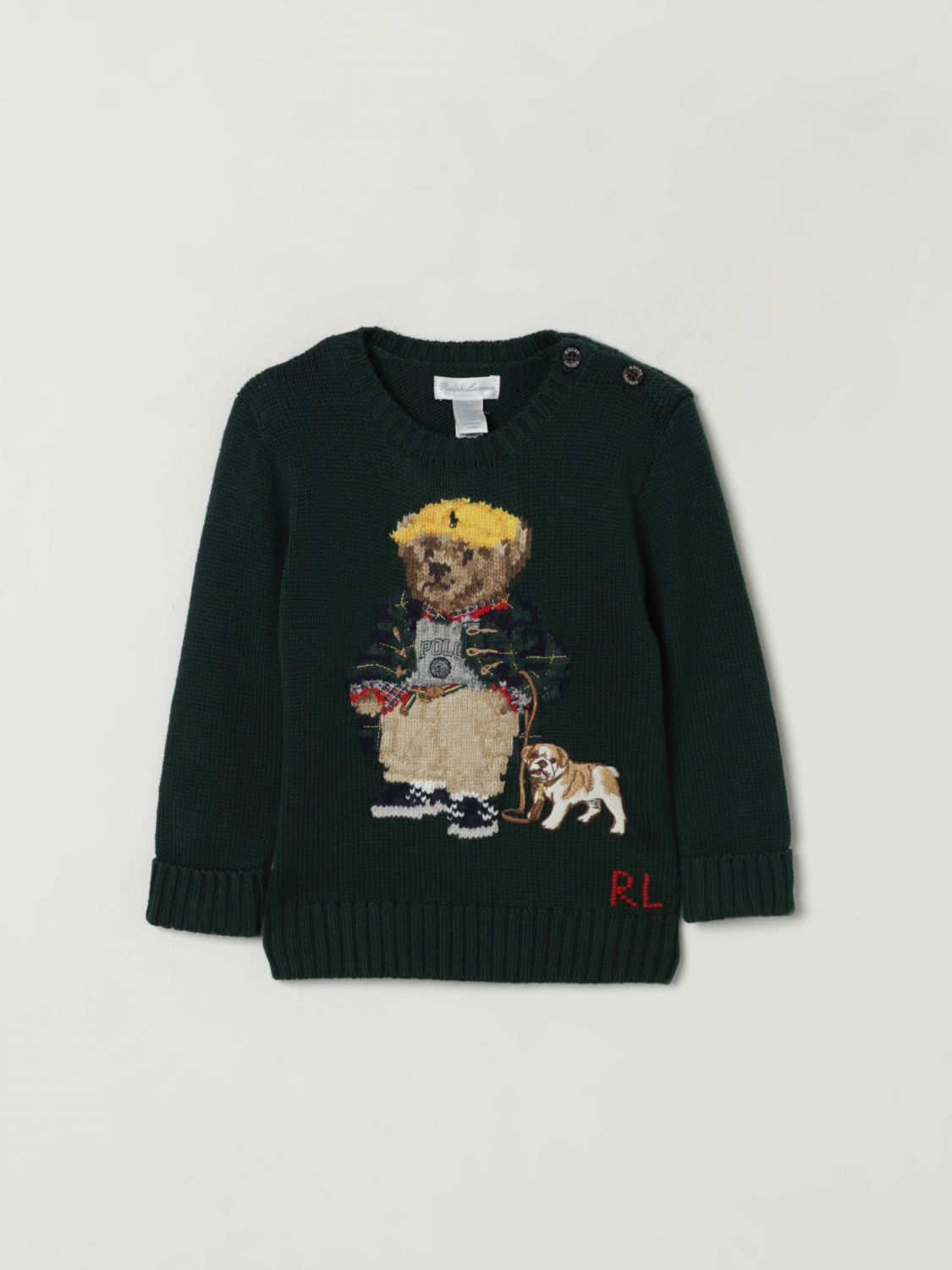 Sweater Kids color Green