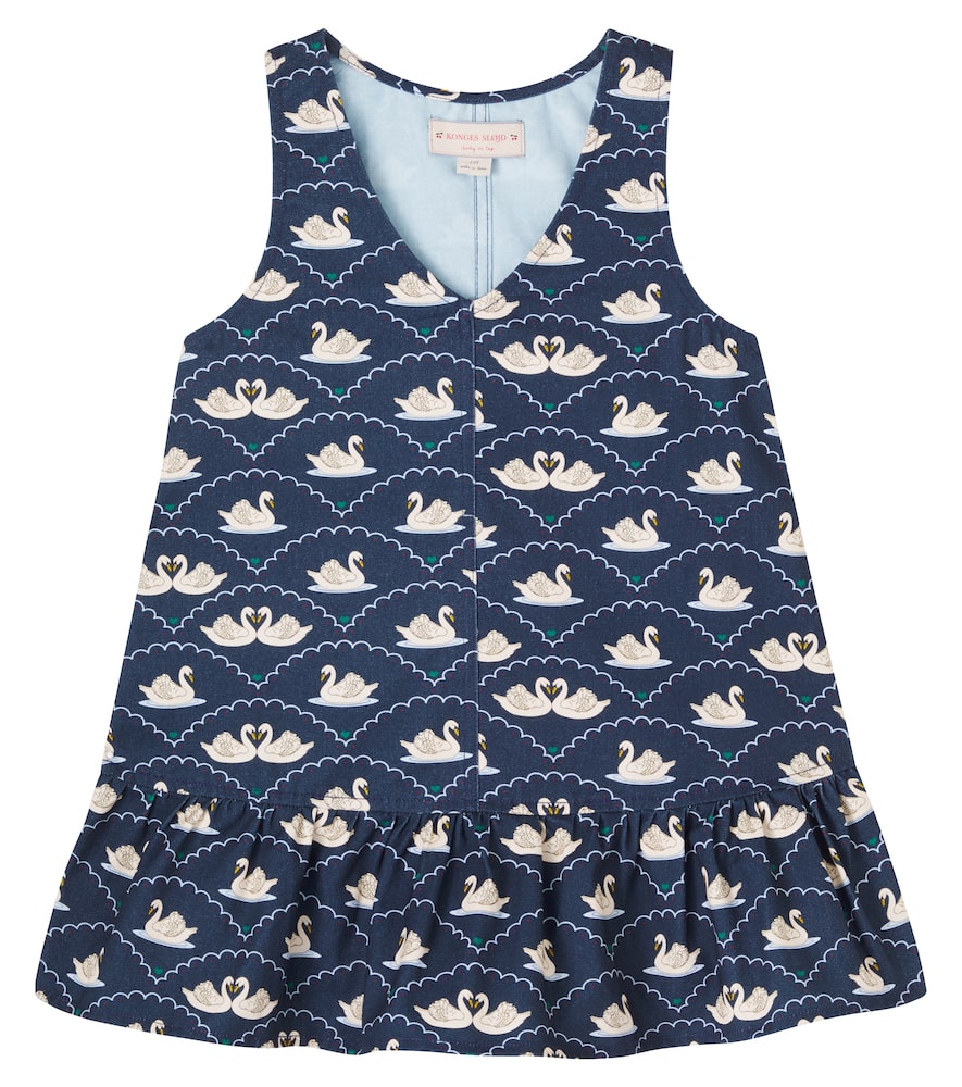 Konges Sløjd Fen printed cotton dress