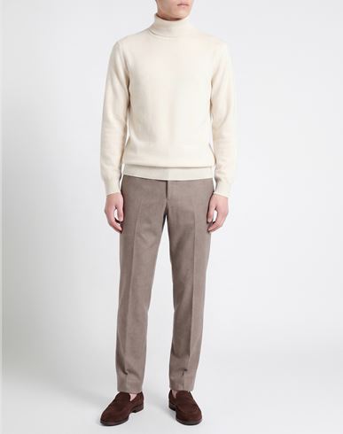 Man Turtleneck Off white Size 36 Cashmere