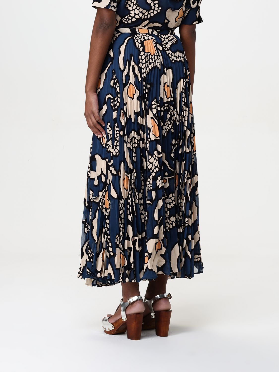 Faun midi skirt - Neutrals