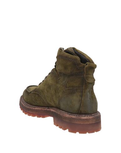 Man Ankle boots Military green Size 9 Soft Leather