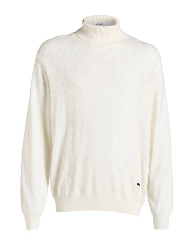 Man Turtleneck Cream Size S Merino Wool, Nylon, Viscose, Cashmere