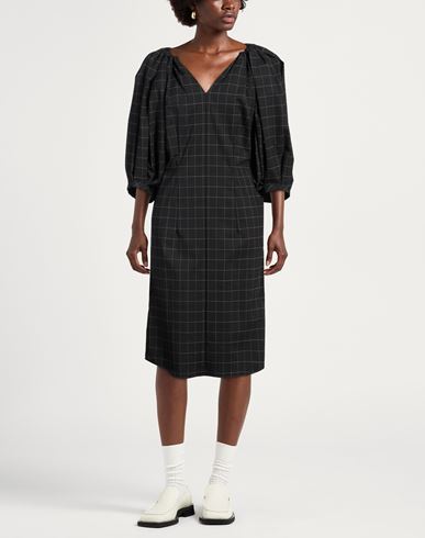 Woman Midi dress Steel grey
