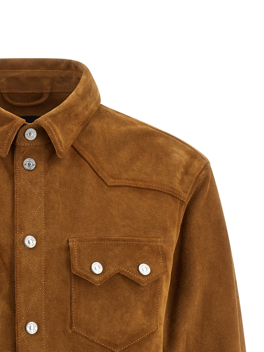 Dsquared2 - straight jacket chest pockets side entry point collar