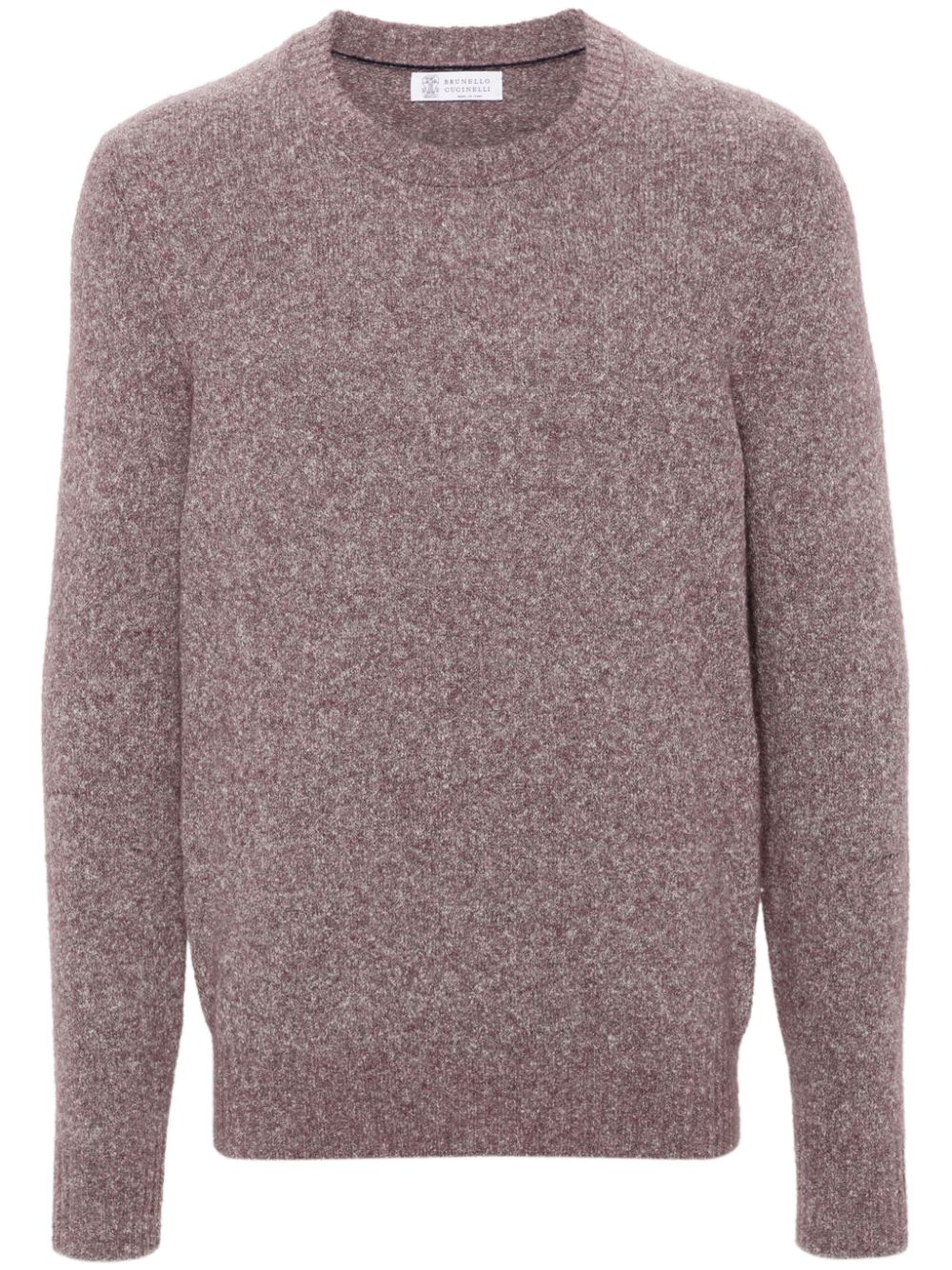 Crew-neck sweater - Purple