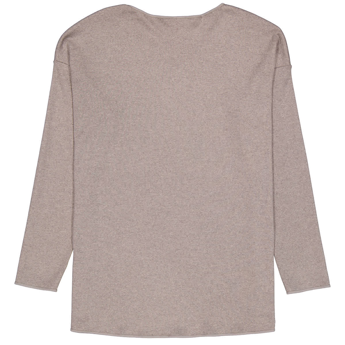 Ladies Dove Fine Wool-jersey Loose Fit Pullover
