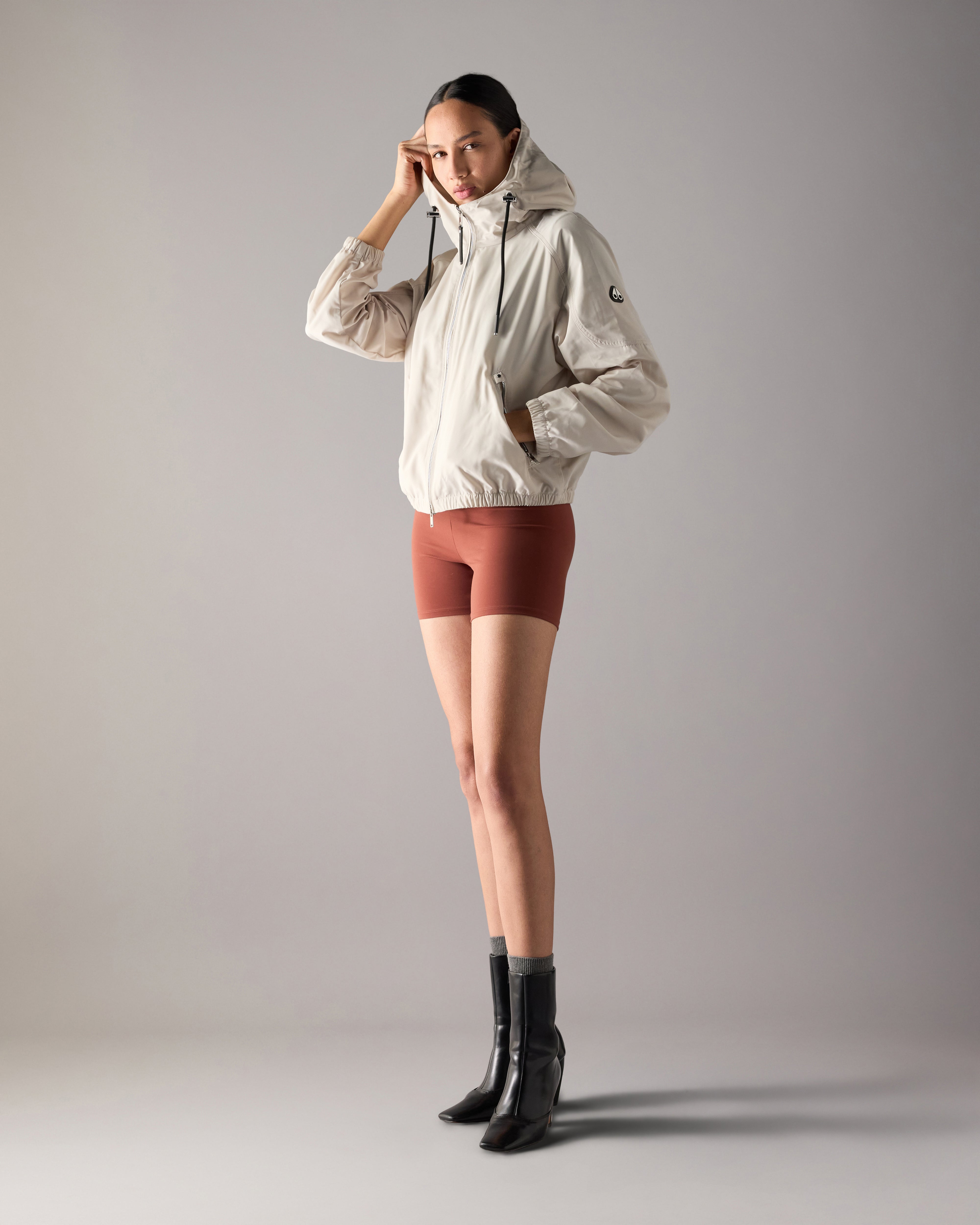 Moose Knuckles - Women's Elevate Hooded Jacket - Color: Alabaster