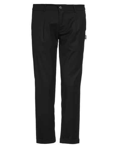 Man Pants Black Size 34 Polyester, Viscose, Elastane