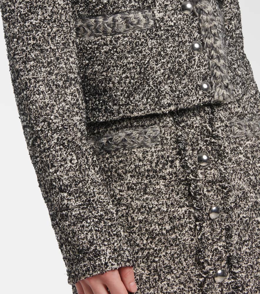 Gwendoline cropped tweed blazer