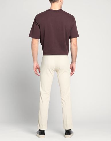 Man Pants Beige Size 30 Cotton, Elastane