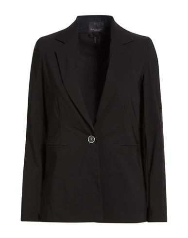 Woman Blazer Black Size M Viscose, Polyamide, Elastane