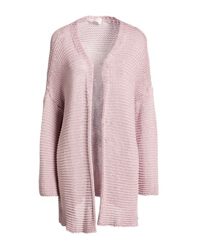 Woman Cardigan Pink Size ONESIZE Viscose, Cotton
