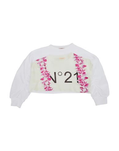 Kid Girl Sweatshirt White