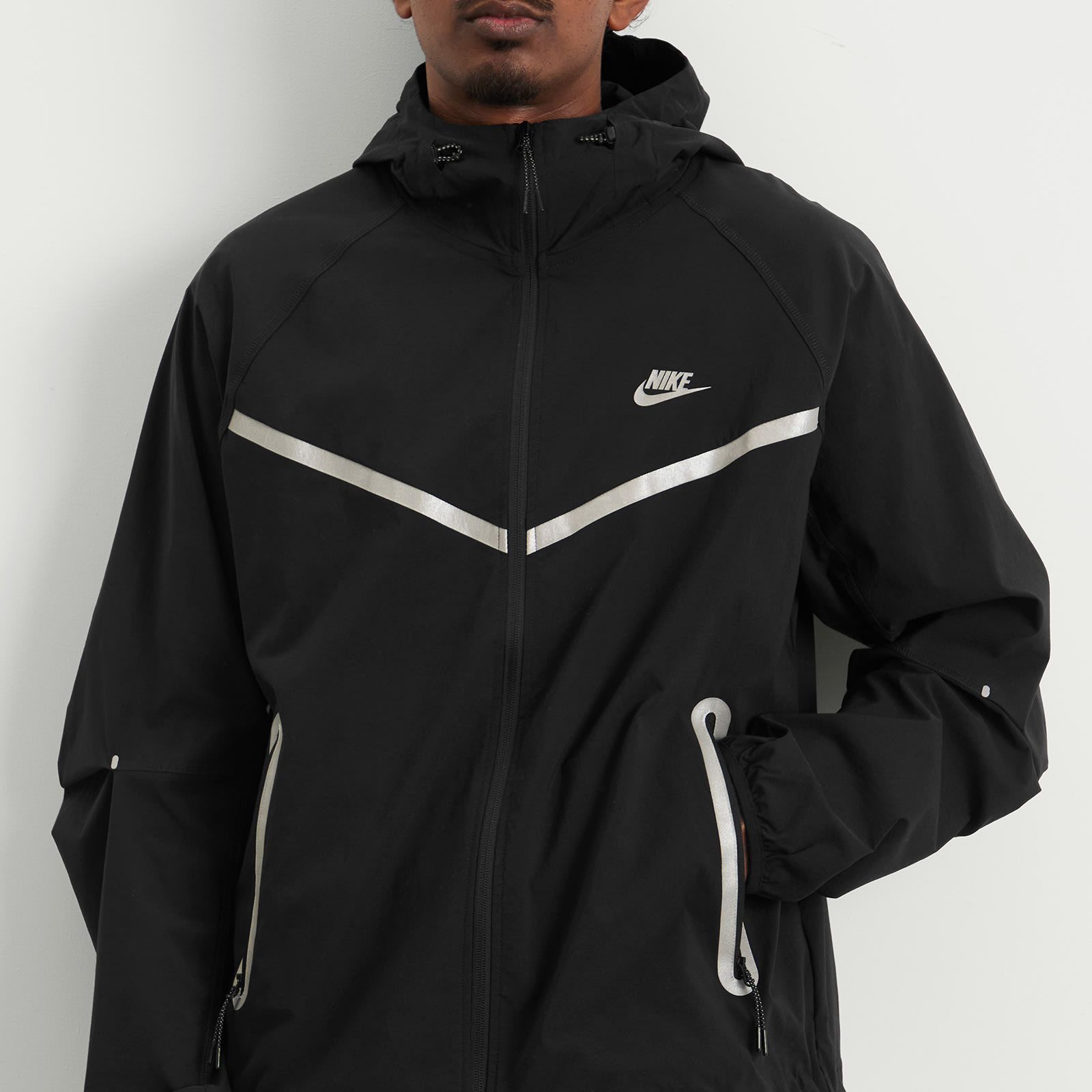 Men's Tech Woven Track Top Black