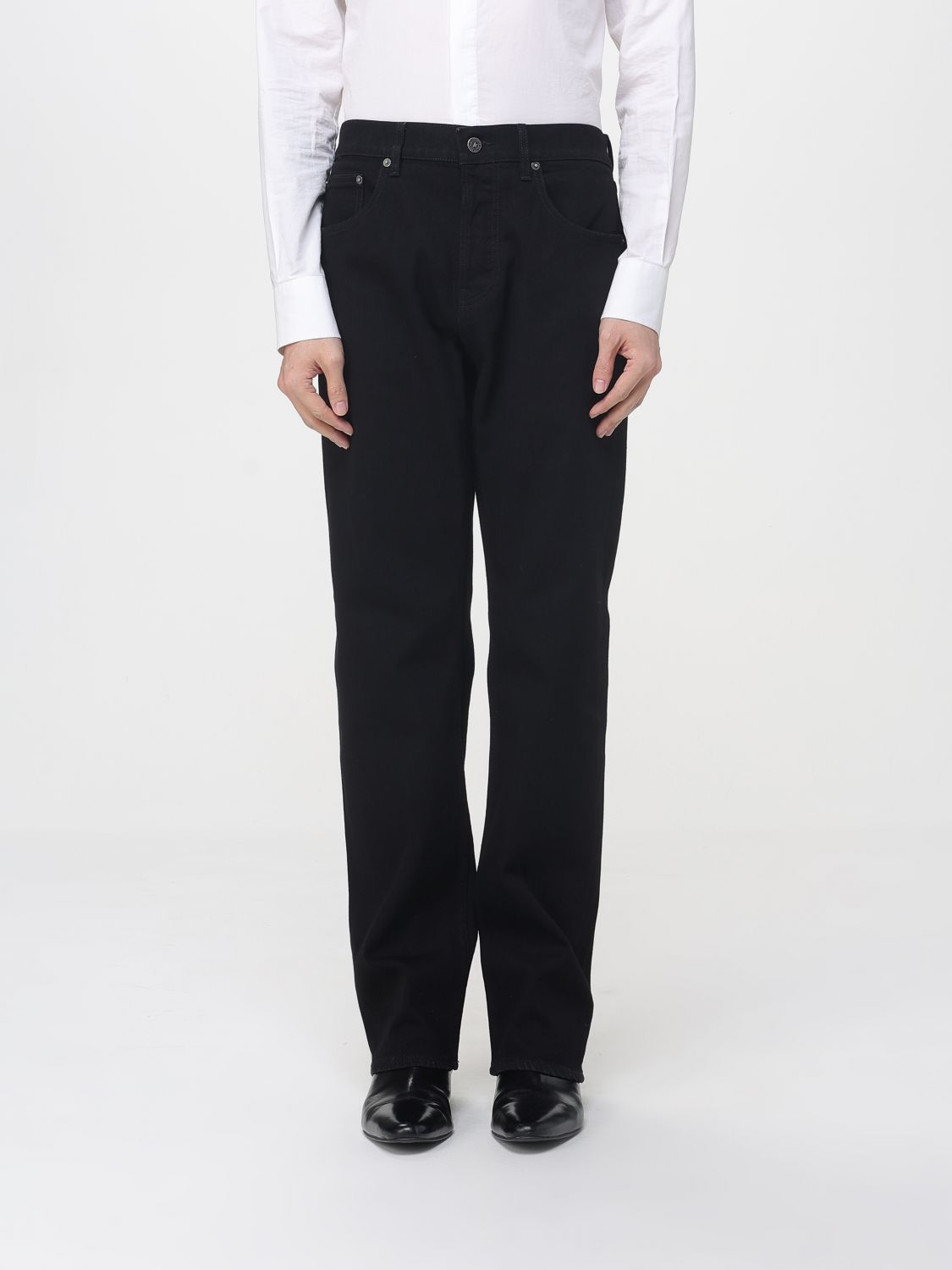 Pants Men color Black