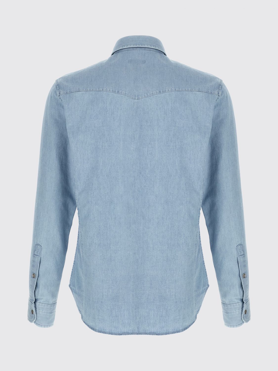 Denim Chambray Western Shirt