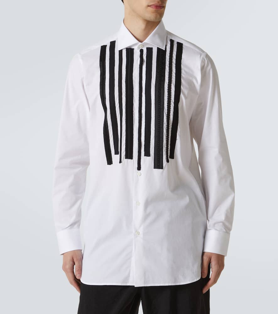 Junya Watanabe x Guy Rover striped cotton shirt