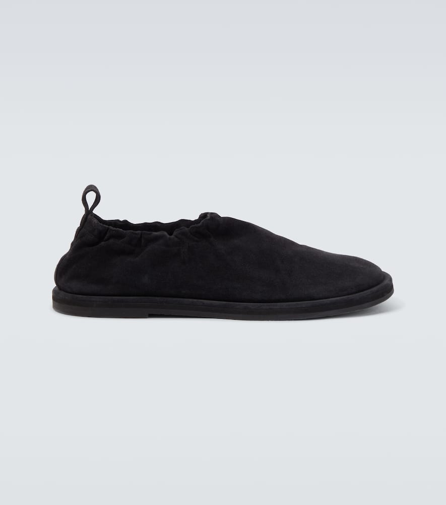 Korine suede slip-on shoes