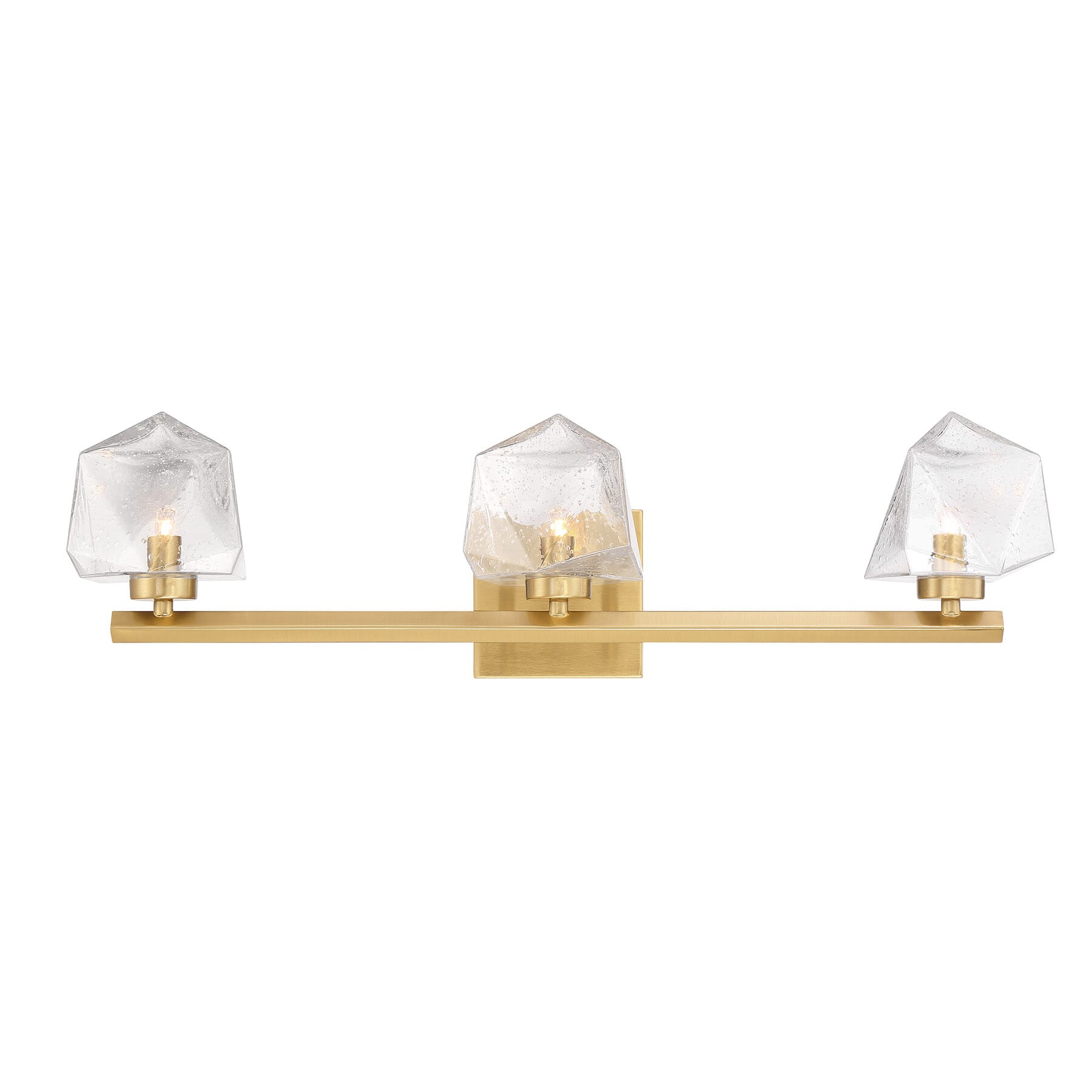 Castello 3-Light Bathroom Vanity Light in Warm Bra