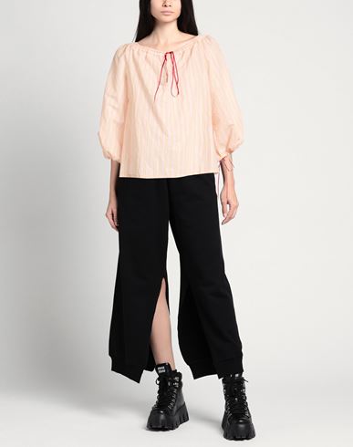 Woman Top Light pink Size M Cotton, Polyester