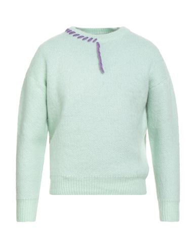 Man Sweater Light green Size XS Acrylic, Mohair wool, Polyamide, Wool