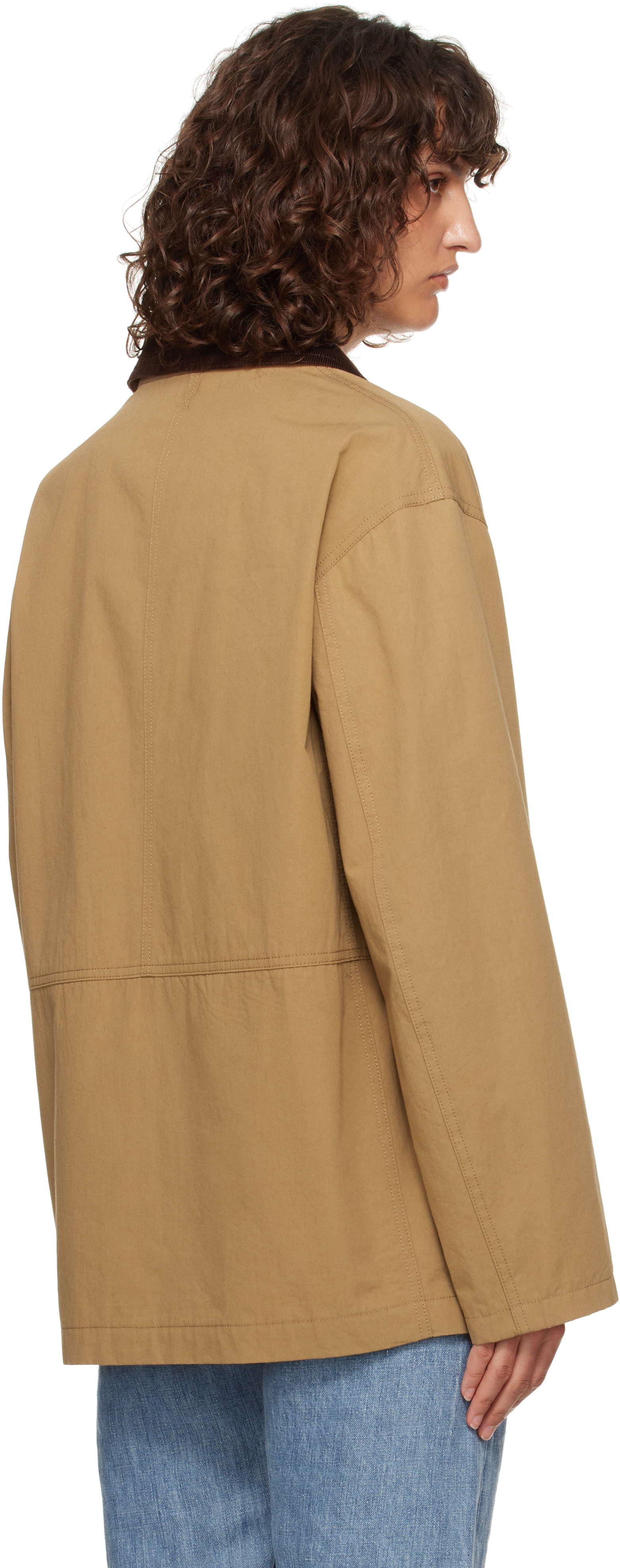 The Row Beige Frank Jacket