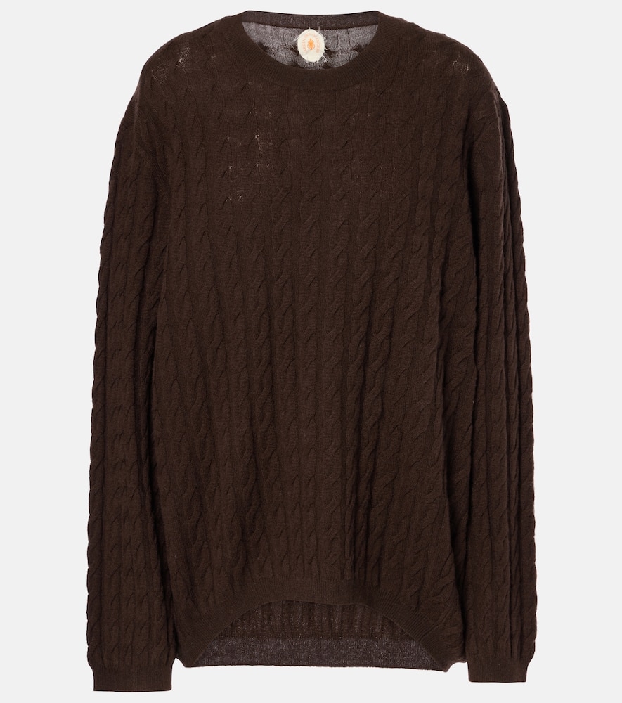 Wool and cashmere sweater