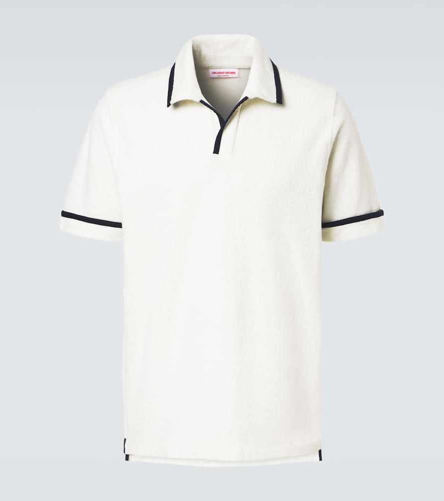 Ellery cotton terry polo shirt
