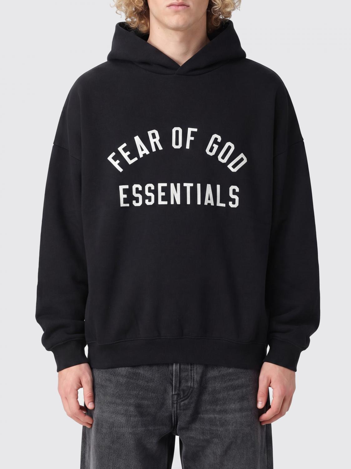 Sweatshirt Men color Black