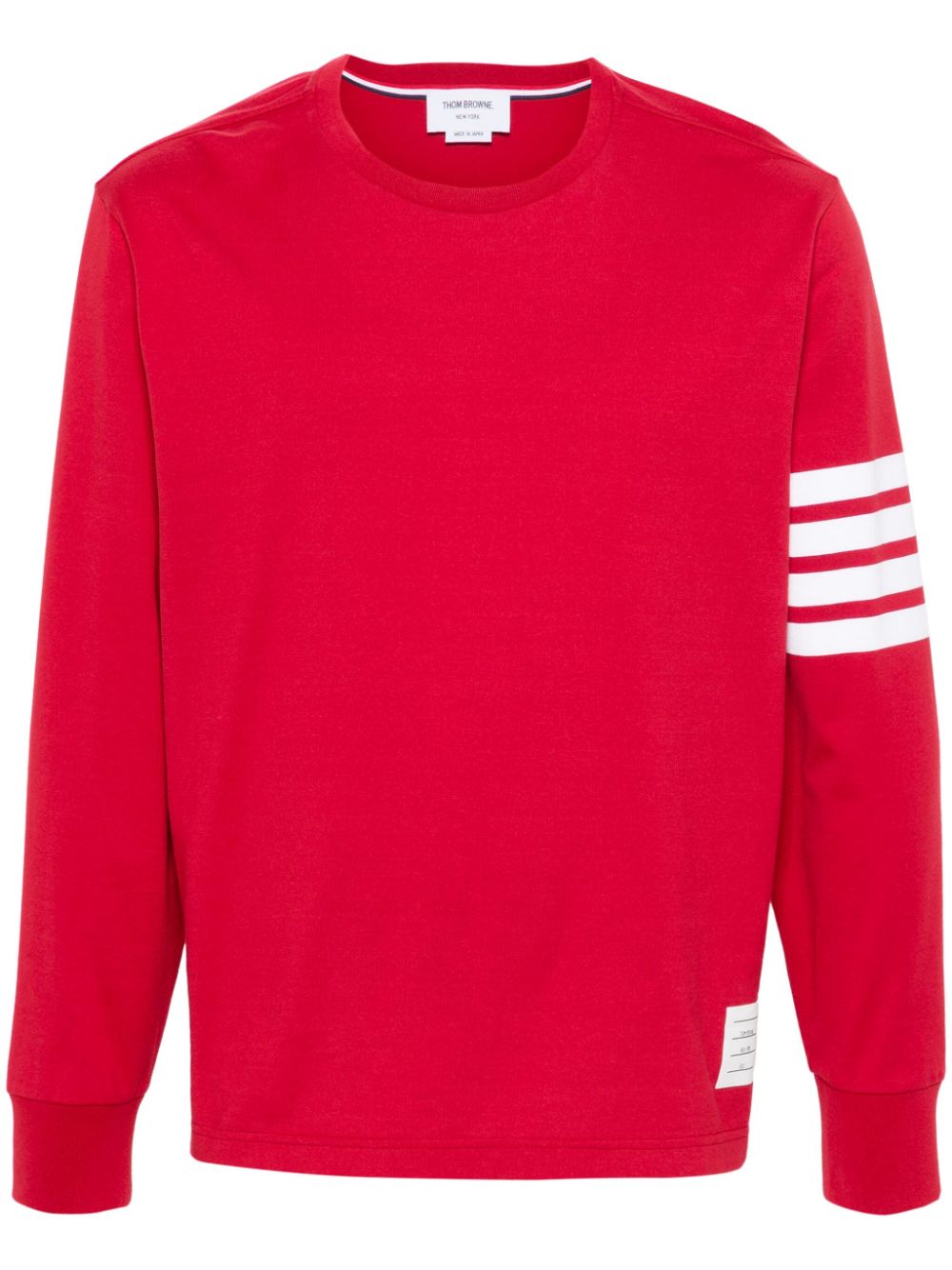 4-Bar crew-neck sweatshirt - Green