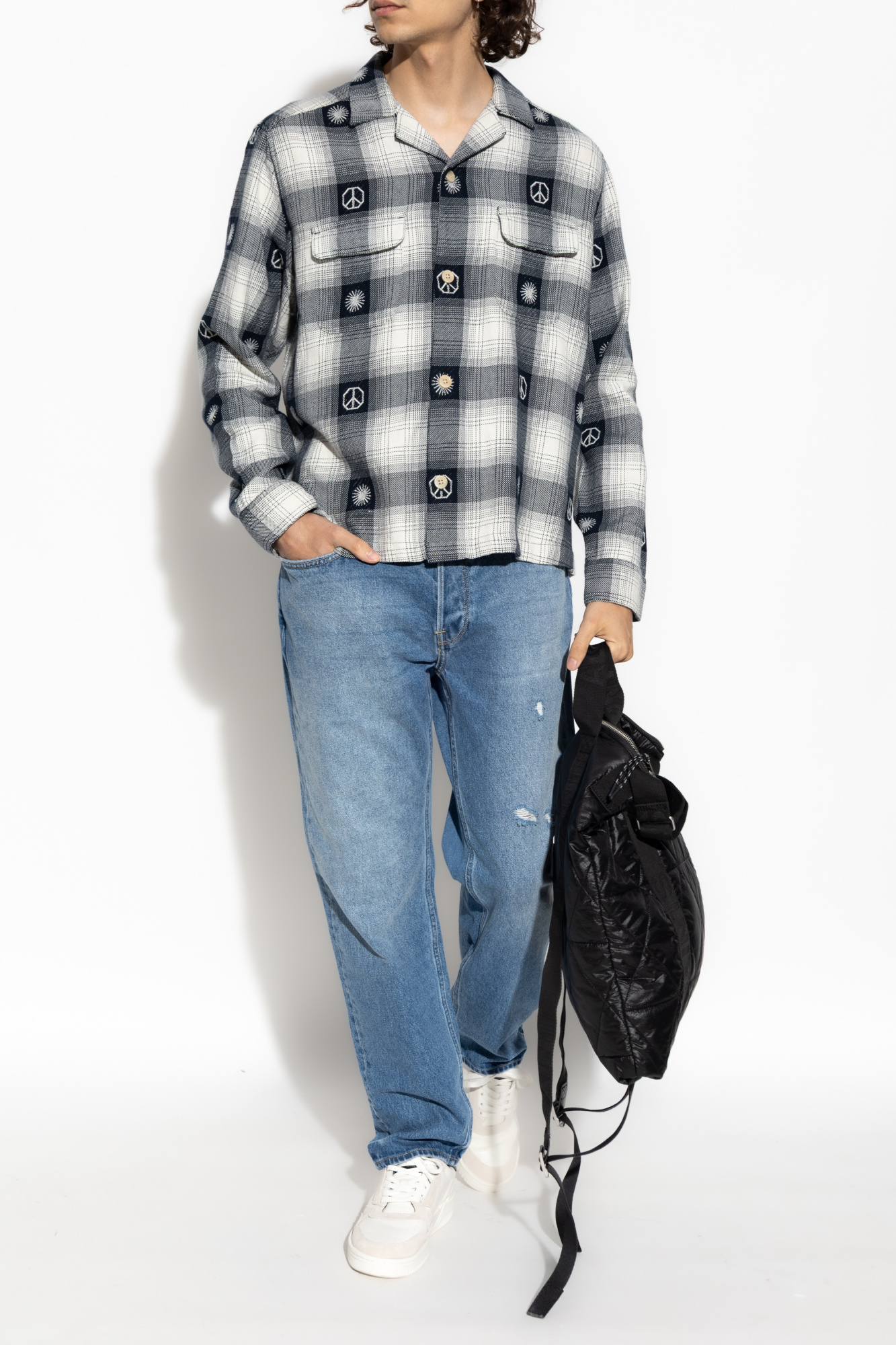 Shirt `Castor`, Men's, Navy Blue