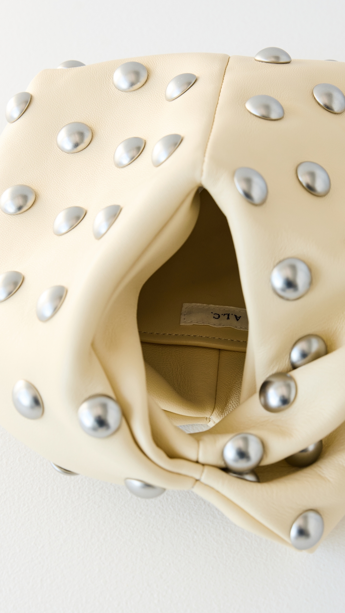 A. L.C. Simone Bag Cream One Size