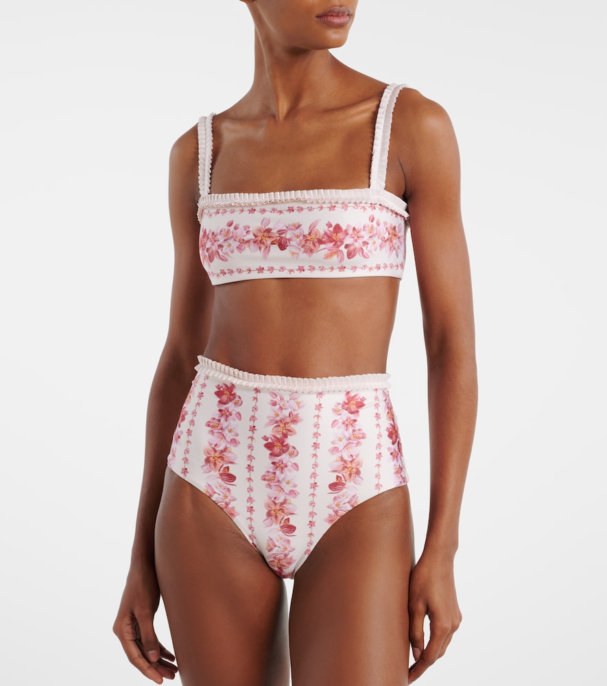 Nopal floral bikini bottoms
