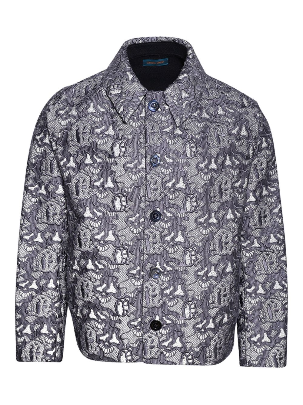 Embroidered jacket - Purple