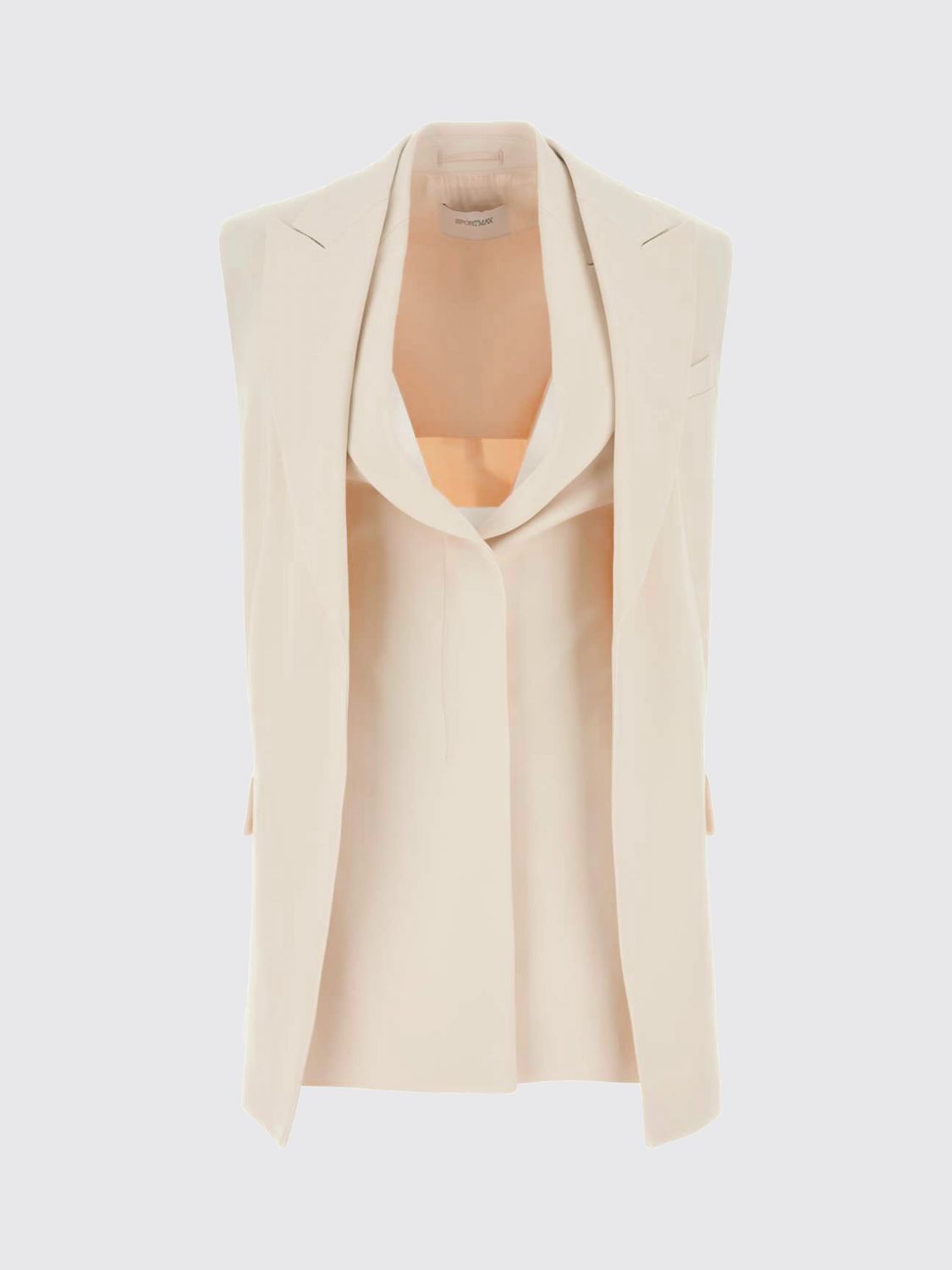 Waistcoat Woman color Ivory