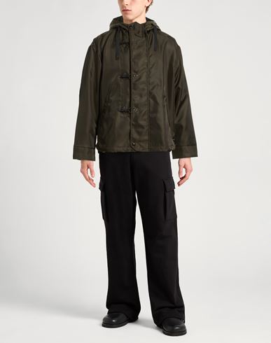 Man Jacket Military green Size L Nylon