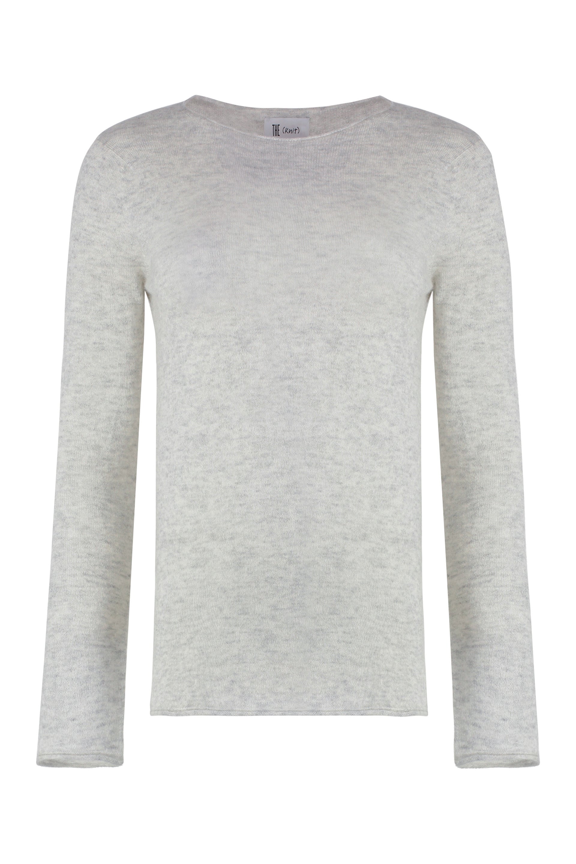 The (alphabet) Alphabet Knit Silk-Cashmere Blend Pullover