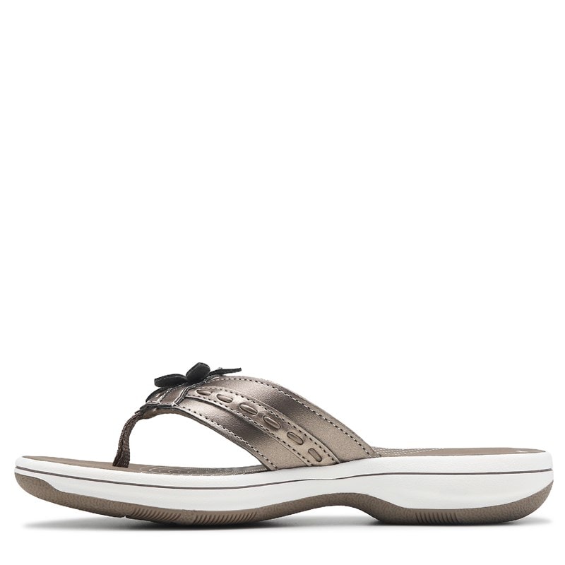 Women's Breeze Opal Cloudsteppers Flip Flop Sandals (Pewter)