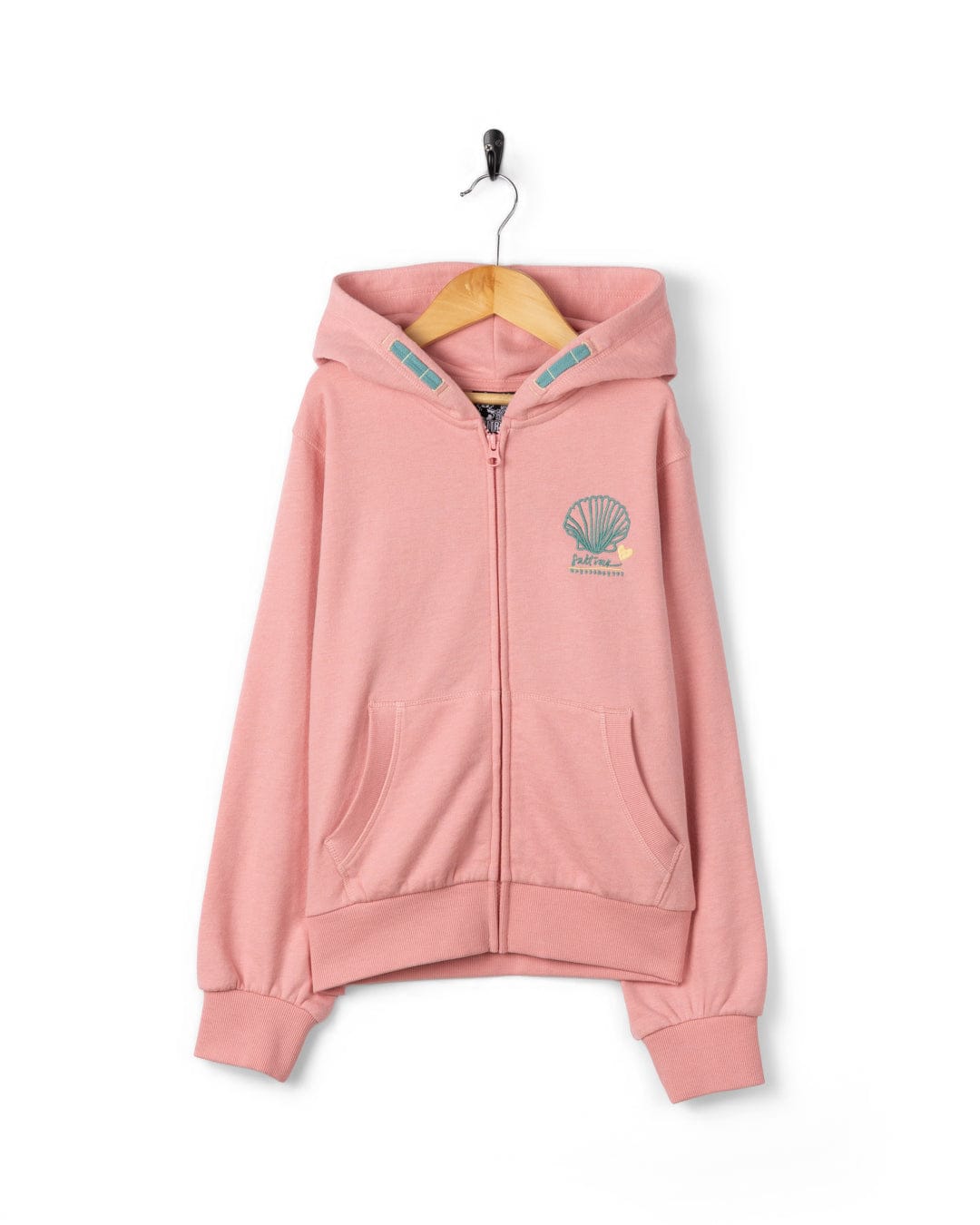 Saltrock Norie Kids Zip Hoodie in Pink - : 9-10 Year