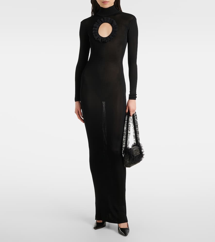 Self-Portrait x Christopher Kane cutout maxi dress
