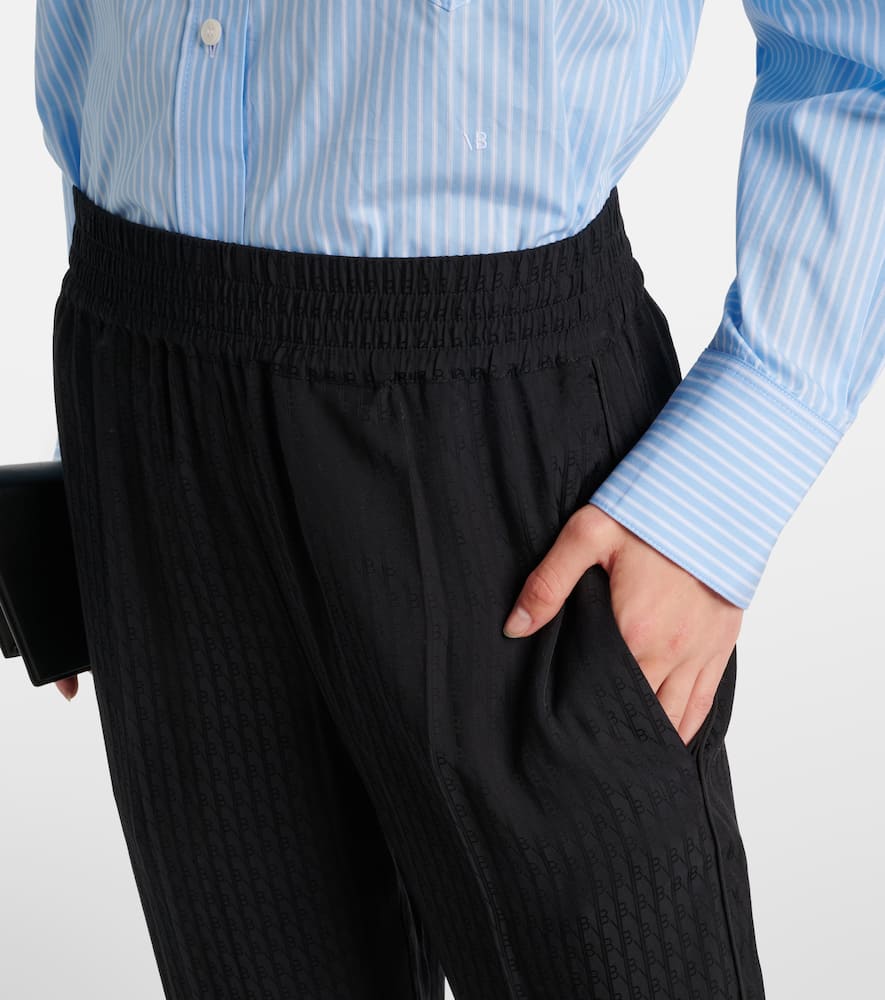 Gathered pajama pants