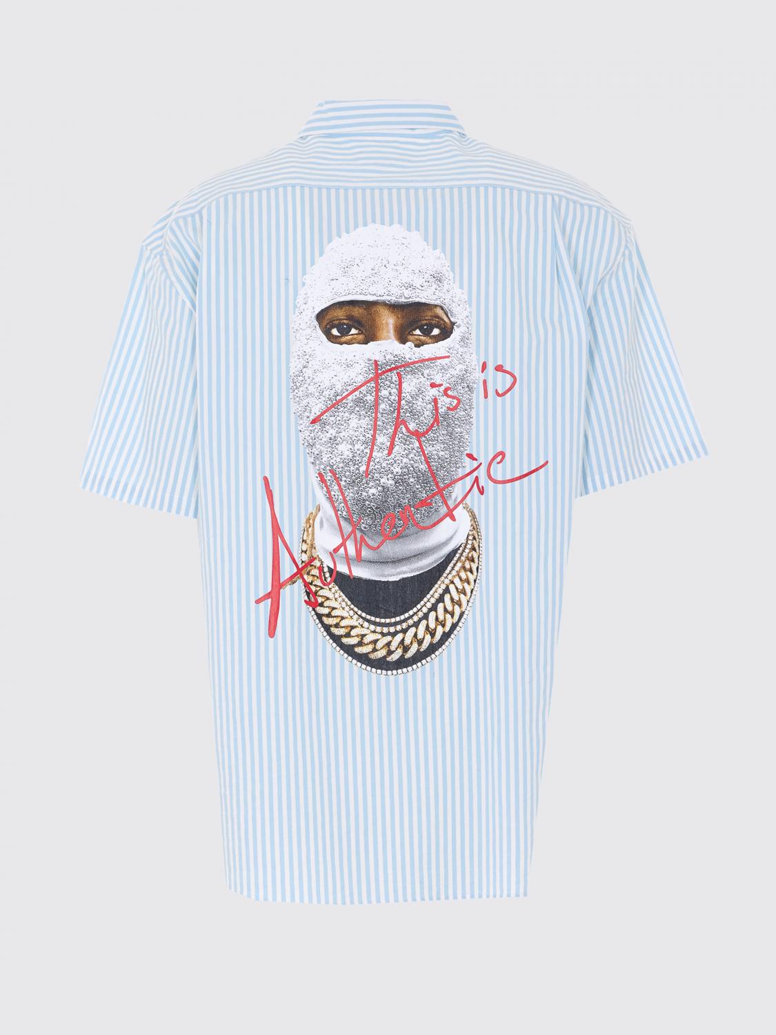 Shirt Men color Blue