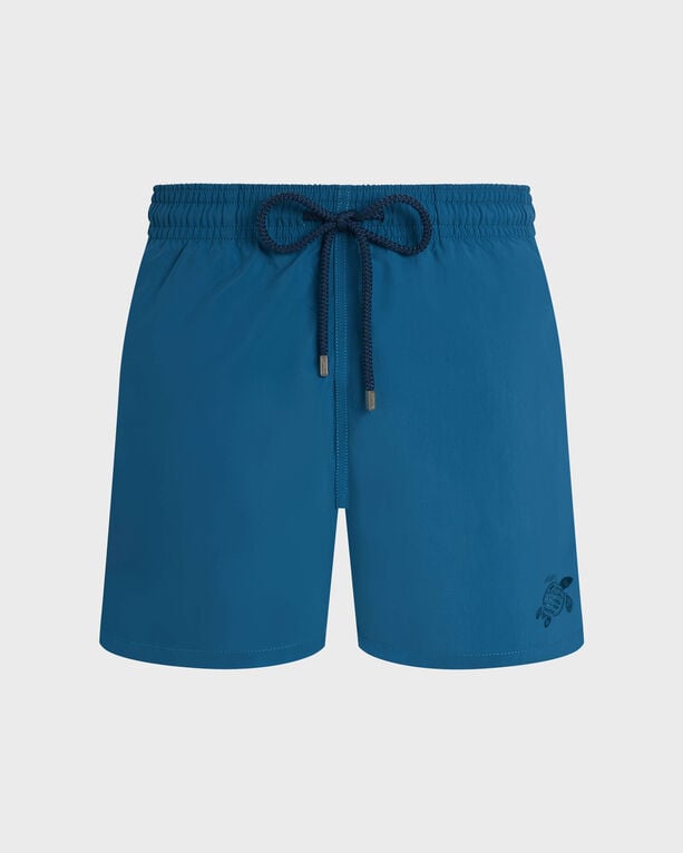 Men Swim Shorts Water-reactive Micro Ronde Des Tortues - Swimwear - Moorea - Blue