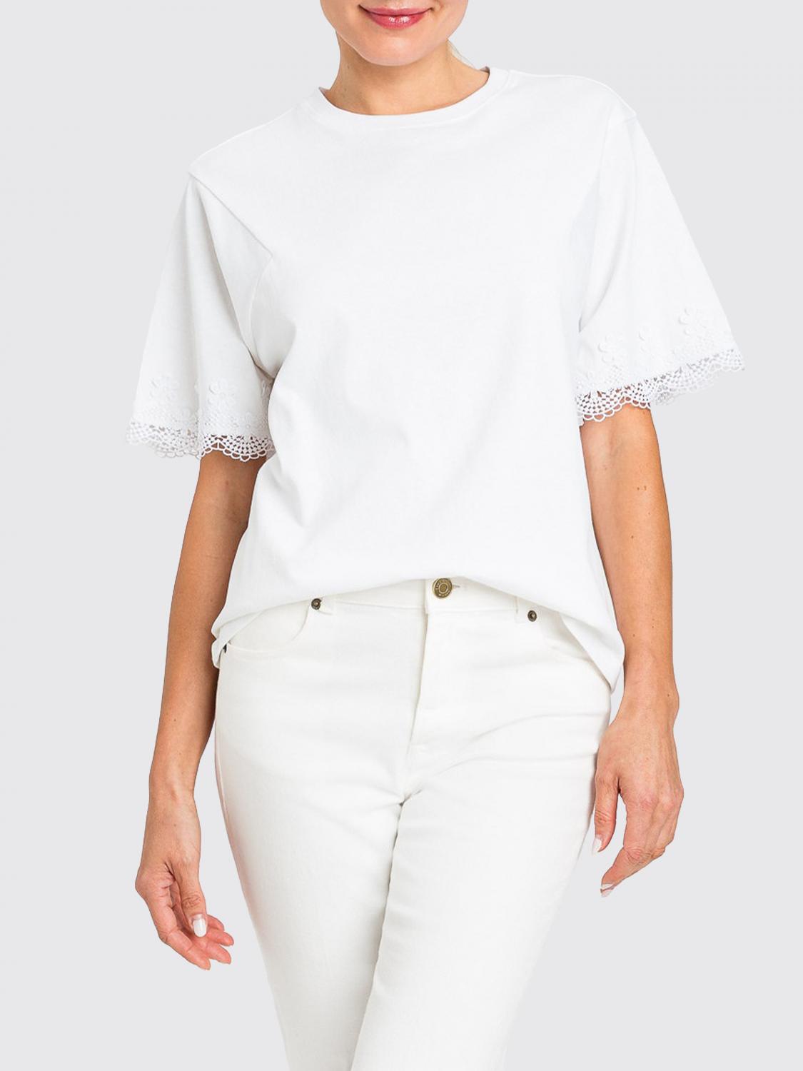 T-Shirt Woman color White